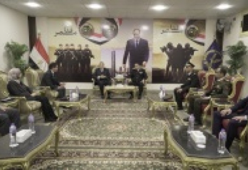 Qulubia governor and BU president congratulate security director on the occasion of police day