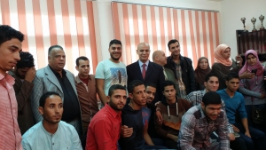بدء إنتخابات الأمين والأمين المساعد بالكلية